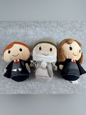Plush Harry Potter and Friends Stuffed Toy Set - Hermione, Dumbledore, Weasley